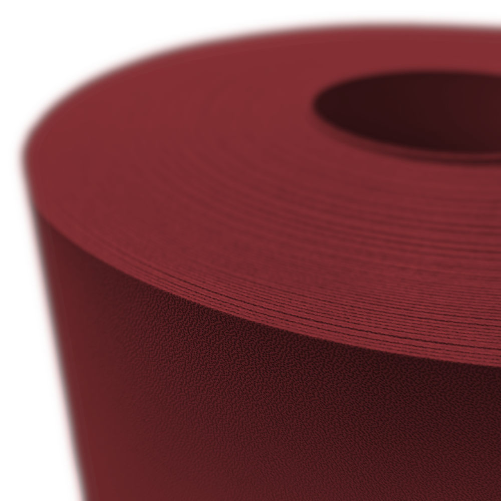 Sichtschutzstreifen zaun|zu Premium 35M Bordeauxrot Detail