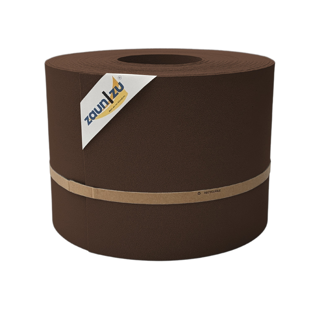 Sichtschutzstreifen zaun|zu Premium 35M Braun